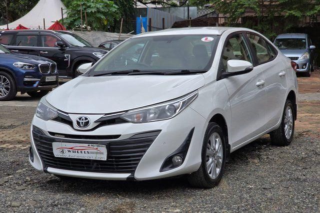 Toyota Yaris V CVT BSIV Second-hand 2018 Toyota Yaris V CVT BSIV for sale in Mumbai