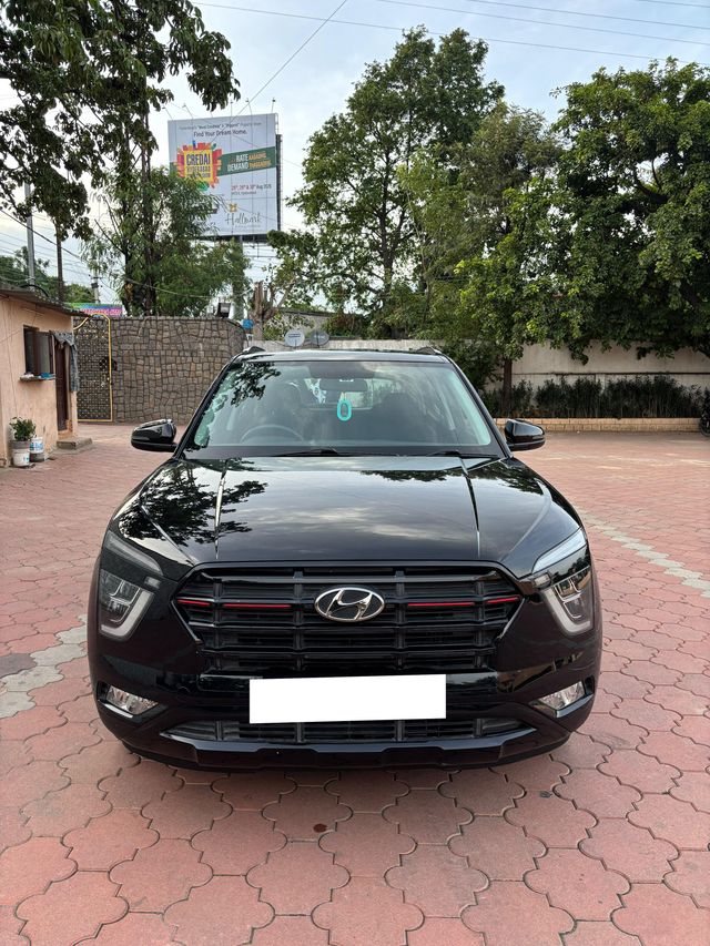 Second-hand 2022 Hyundai Creta S plus Knight Diesel BSVI for sale in Hyderabad