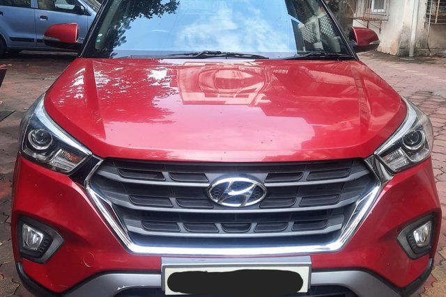 Hyundai Creta 1.6 VTVT SX Plus Dual Tone Second-hand 2018 Hyundai Creta 1.6 VTVT SX Plus Dual Tone for sale in Mumbai