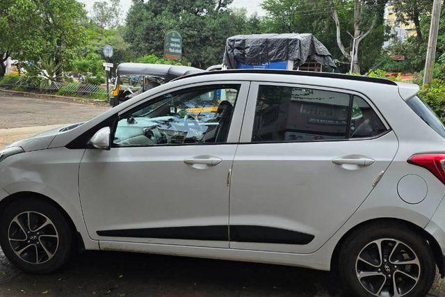 Second-hand 2018 Hyundai Grand i10 1.2 Kappa Sportz Option AT for sale in Nashik