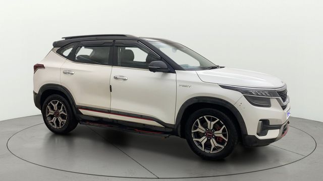 Second-hand 2021 Kia Seltos GTX Plus DCT for sale in Hyderabad