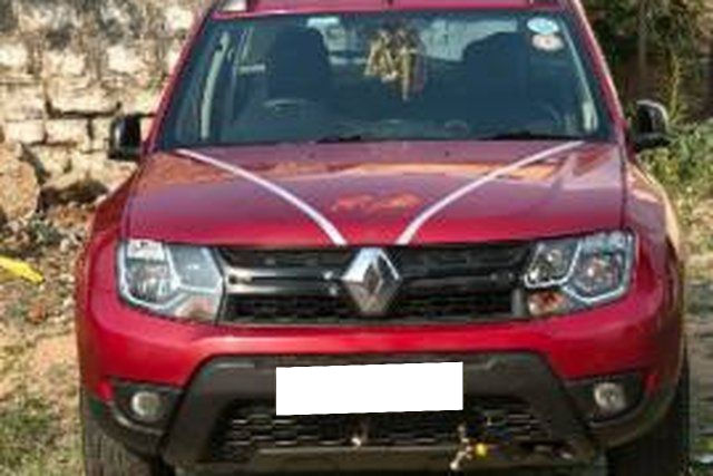 Renault Duster Petrol RXS CVT Second-hand 2018 Renault Duster Petrol RXS CVT for sale in Hyderabad