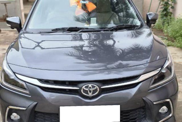 Toyota Glanza V AMT BSVI Second-hand 2023 Toyota Glanza V AMT BSVI for sale in Rajkot