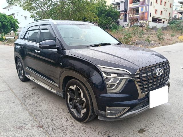 Second-hand 2021 Hyundai Alcazar Platinum (O) Diesel AT BSVI for sale in Hyderabad