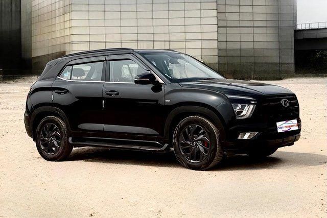 Second-hand 2023 Hyundai Creta SX Opt Knight IVT DT BSVI for sale in New Delhi
