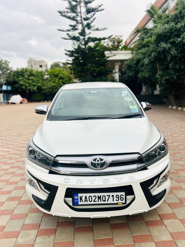 Toyota Innova Crysta 2.4 G MT Second-hand 2020 Toyota Innova Crysta 2.4 G MT for sale in Bangalore