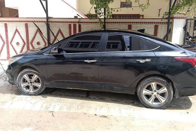 Second-hand 2017 Hyundai Verna 1.6 CRDI AT SX Option for sale in Medak District