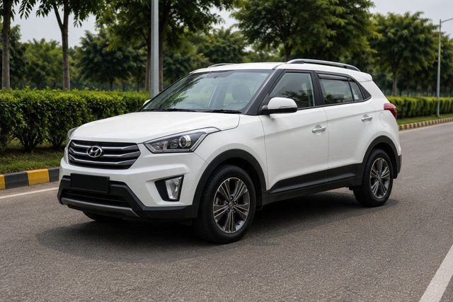 Hyundai Creta 1.6 VTVT AT SX Plus Second-hand 2017 Hyundai Creta 1.6 VTVT AT SX Plus for sale in New Delhi