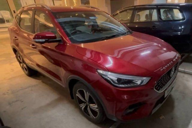 MG Astor Sharp Red BSVI Second-hand 2022 MG Astor Sharp Red BSVI for sale in Mumbai