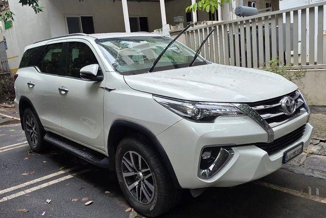 Toyota Fortuner 2.8 4WD MT BSIV Second-hand 2018 Toyota Fortuner 2.8 4WD MT BSIV for sale in Bangalore