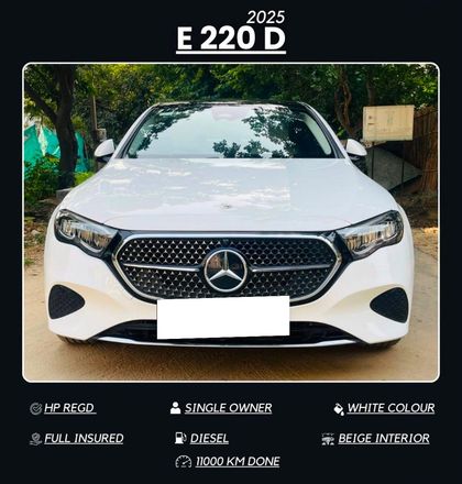 Used E 220d