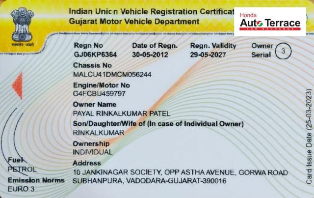 Hyundai Verna 1.6 VTVT Second-hand 2012 Hyundai Verna 1.6 VTVT for sale in Vadodara