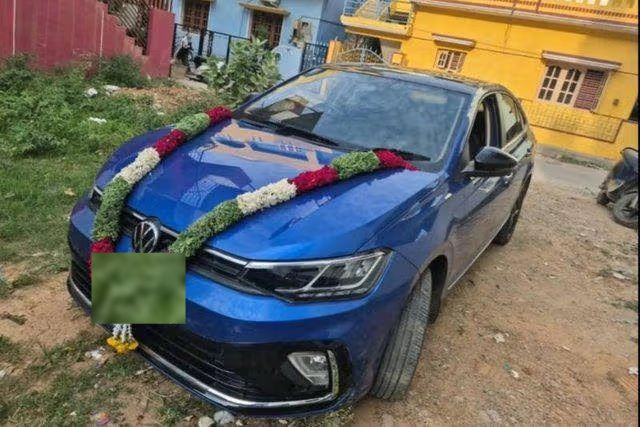 Second-hand 2022 Volkswagen Virtus Highline AT BSVI for sale in Bangalore