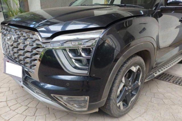 Second-hand 2021 Hyundai Alcazar 1.5 Signature (O) 7-Seater Diesel AT for sale in Pune