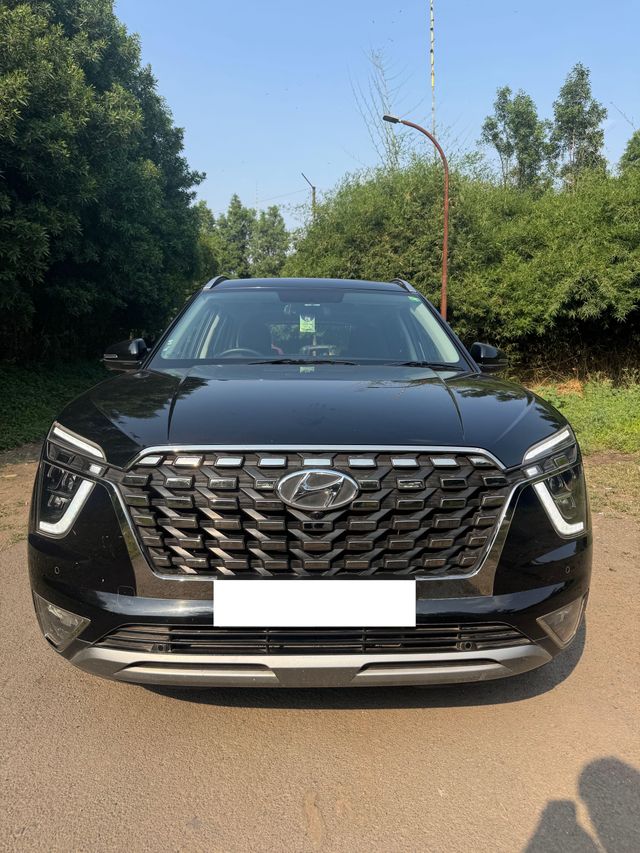 Hyundai Alcazar 1.5 सिग्नेचर (O) 7-Seater डीजल AT Second-hand 2021 Hyundai Alcazar 1.5 सिग्नेचर (O) 7-Seater डीजल AT for sale in Pune