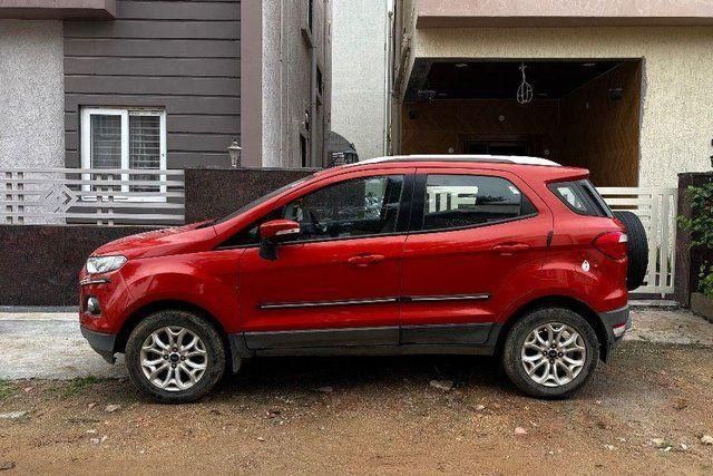 Ford Ecosport 1.5 Diesel Titanium BSIV Second-hand 2017 Ford Ecosport 1.5 Diesel Titanium BSIV for sale in Ranga reddy