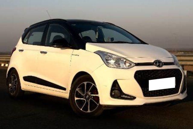Second-hand 2017 Hyundai Grand i10 1.2 कप्पा एस्टा for sale in Faridabad