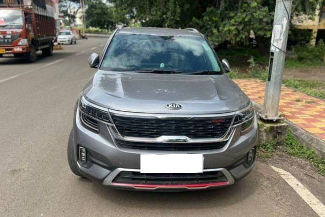 Kia Seltos GTX Plus DCT Second-hand 2020 Kia Seltos GTX Plus DCT for sale in Pune