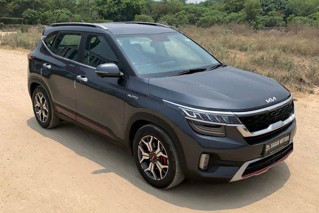 Second-hand 2022 Kia Seltos GTX Plus Diesel AT for sale in New Delhi