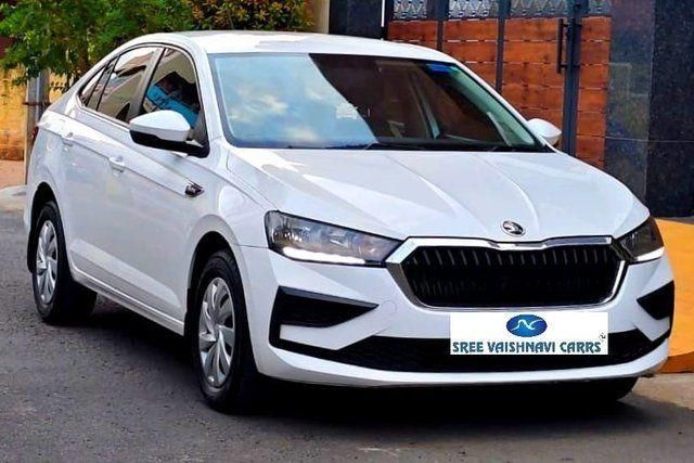 Skoda Slavia 1.0 TSI Active Second-hand 2023 Skoda Slavia 1.0 TSI Active for sale in Coimbatore