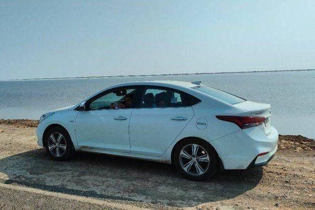 Hyundai Verna VTVT 1.6 AT SX Option Second-hand 2018 Hyundai Verna VTVT 1.6 AT SX Option for sale in Ahmedabad