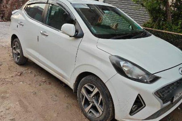 Second-hand 2022 Hyundai Aura एसएक्स सीएनजी for sale in Gurgaon