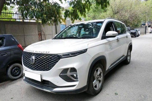 Second-hand 2021 MG Hector Plus Super हाइब्रिड MT 7 STR for sale in New Delhi