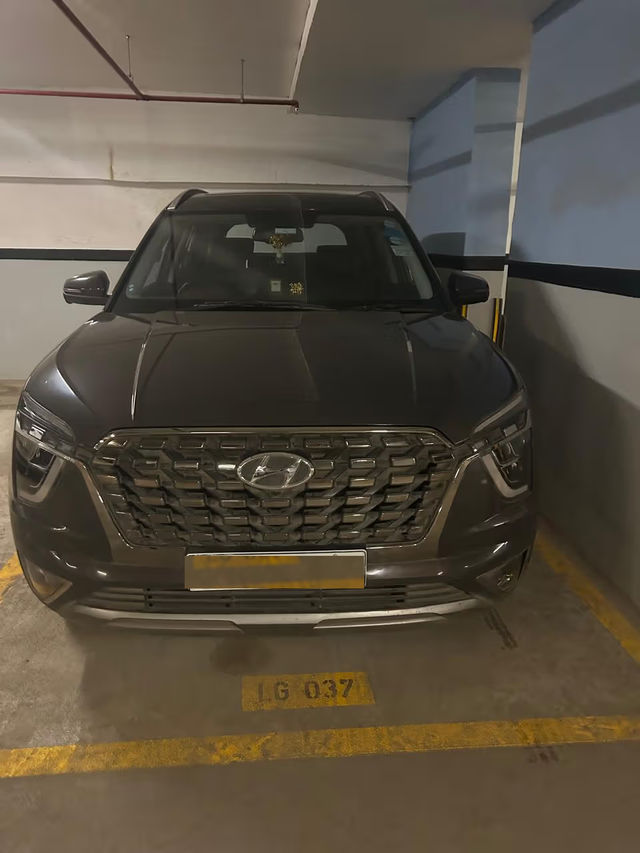 Hyundai Alcazar Platinum (O) Diesel AT BSVI Second-hand 2021 Hyundai Alcazar Platinum (O) Diesel AT BSVI for sale in Mumbai