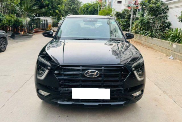 Second-hand 2022 Hyundai Creta S plus Knight Diesel BSVI for sale in Hyderabad
