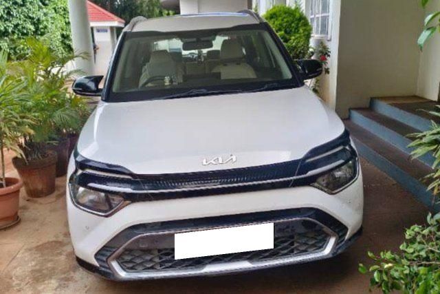 Kia Carens Prestige Diesel BSVI Second-hand 2022 Kia Carens Prestige Diesel BSVI for sale in Bangalore