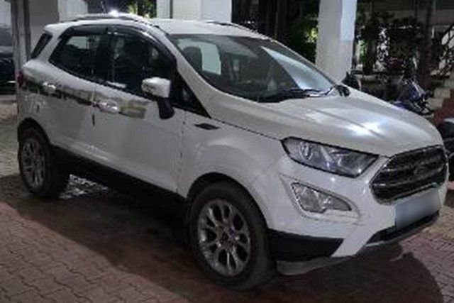 Ford Ecosport 1.5 Petrol Titanium Plus AT BSIV Second-hand 2018 Ford Ecosport 1.5 Petrol Titanium Plus AT BSIV for sale in Bhilai