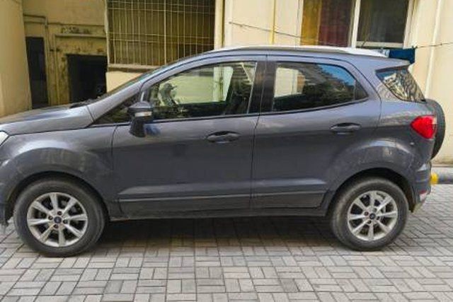 Ford Ecosport 1.5 Diesel Titanium BSIV Second-hand 2017 Ford Ecosport 1.5 Diesel Titanium BSIV for sale in Noida