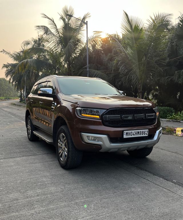 Ford Endeavour 3.2 Titanium AT 4X4 Second-hand 2016 Ford Endeavour 3.2 Titanium AT 4X4 for sale in Mumbai