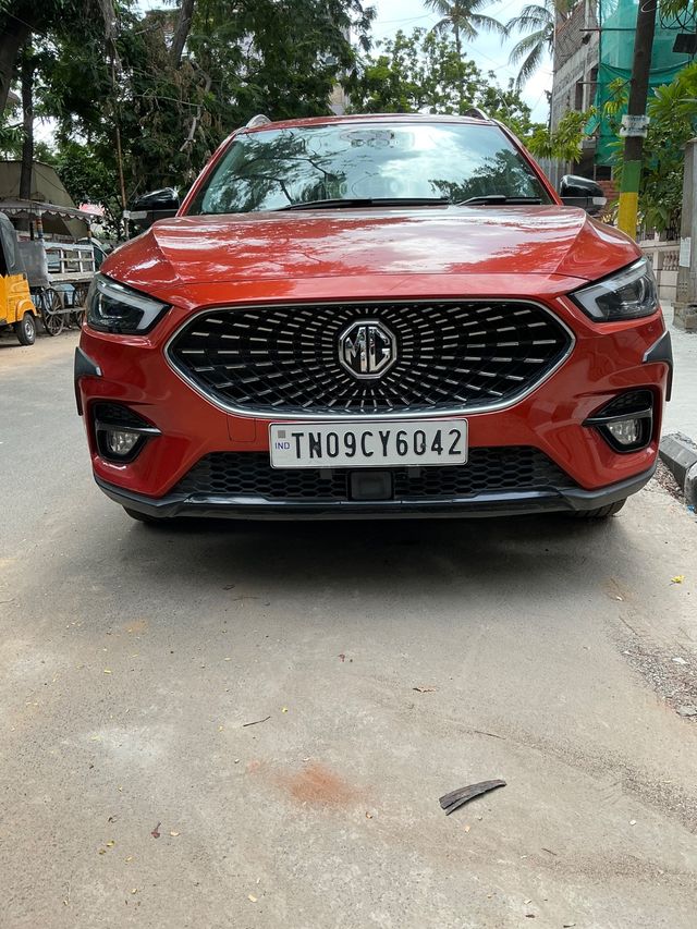 MG Astor Sharp CVT Red BSVI Second-hand 2022 MG Astor Sharp CVT Red BSVI for sale in Chennai