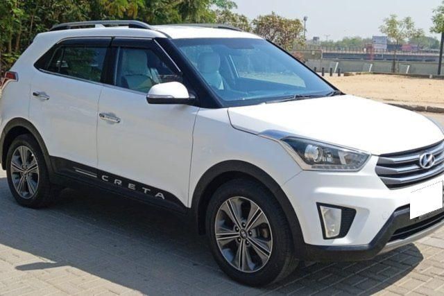 Hyundai Creta 1.6 VTVT AT SX Plus Second-hand 2017 Hyundai Creta 1.6 VTVT AT SX Plus for sale in Ahmedabad