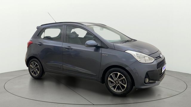 Hyundai Grand i10 1.2 Kappa Sportz Option AT Second-hand 2019 Hyundai Grand i10 1.2 Kappa Sportz Option AT for sale in Hyderabad