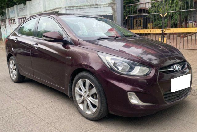 Hyundai Verna 1.6 एसएक्स VTVT (O) AT Second-hand 2013 Hyundai Verna 1.6 एसएक्स VTVT (O) AT for sale in Pune