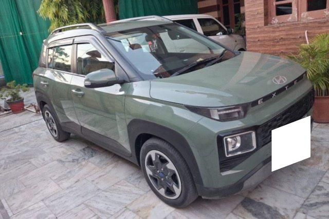 Hyundai Exter एसएक्स AMT Second-hand 2023 Hyundai Exter एसएक्स AMT for sale in Patiala