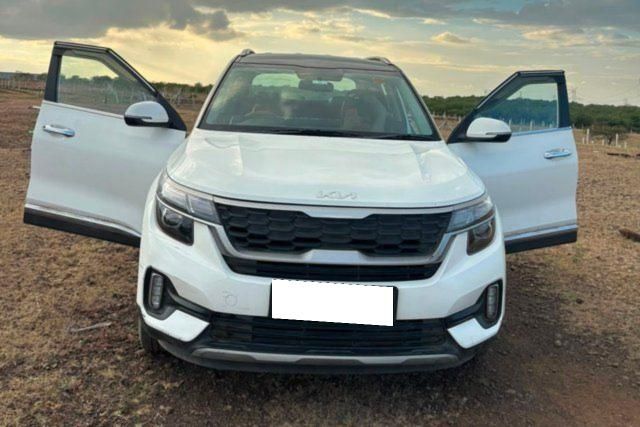 Kia Seltos एचटीके डीजल Second-hand 2022 Kia Seltos एचटीके डीजल for sale in Pune