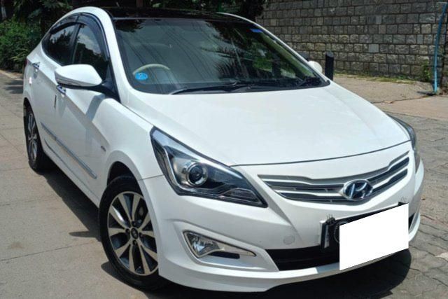 Hyundai Verna 1.6 VTVT AT S Option Second-hand 2015 Hyundai Verna 1.6 VTVT AT S Option for sale in Bangalore