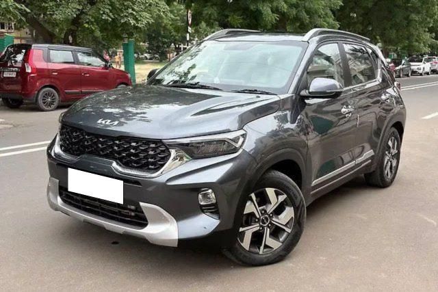 Kia Sonet 1.5 एचटीएक्स प्लस डीजल DT Second-hand 2021 Kia Sonet 1.5 एचटीएक्स प्लस डीजल DT for sale in Ahmedabad