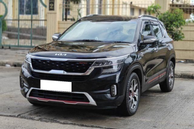 Kia Seltos जीटीएक्स प्लस डीजल एटी Second-hand 2022 Kia Seltos जीटीएक्स प्लस डीजल एटी for sale in Thane