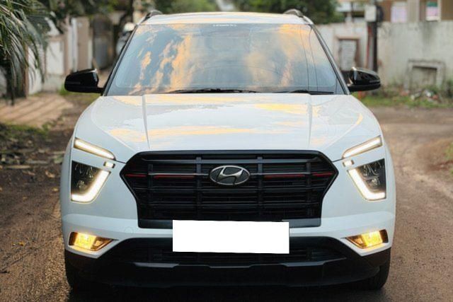 Second-hand 2022 Hyundai Creta SX Opt Knight Diesel AT BSVI for sale in Nashik