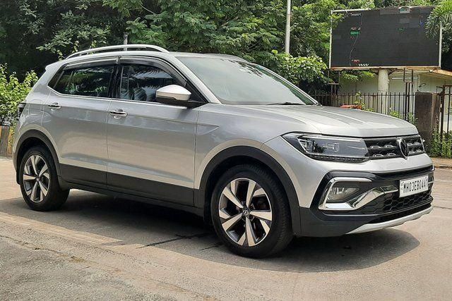 Second-hand 2022 Volkswagen Taigun 1.0 TSI टॉपलाइन AT बीएस6 for sale in Mumbai