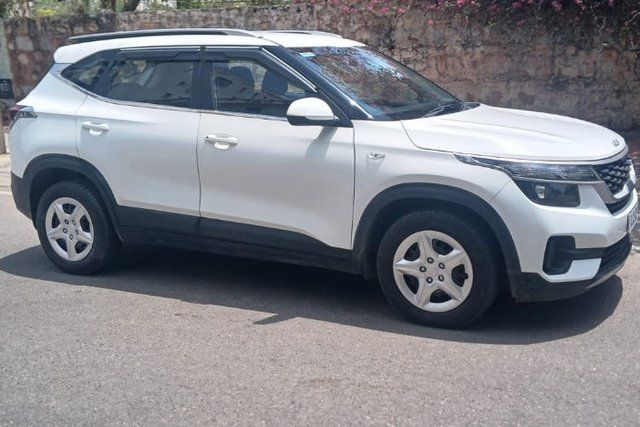 Kia Seltos एचटीई डीजल Second-hand 2021 Kia Seltos एचटीई डीजल for sale in Jaipur