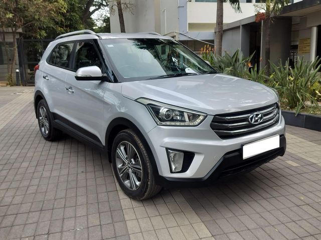 Hyundai Creta 1.6 VTVT AT SX Plus Second-hand 2017 Hyundai Creta 1.6 VTVT AT SX Plus for sale in Bangalore