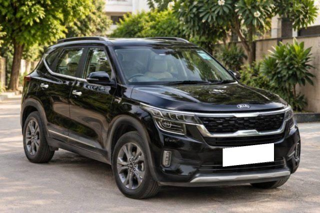 Kia Seltos एचटीएक्स IVT जी Second-hand 2021 Kia Seltos एचटीएक्स IVT जी for sale in Faridabad
