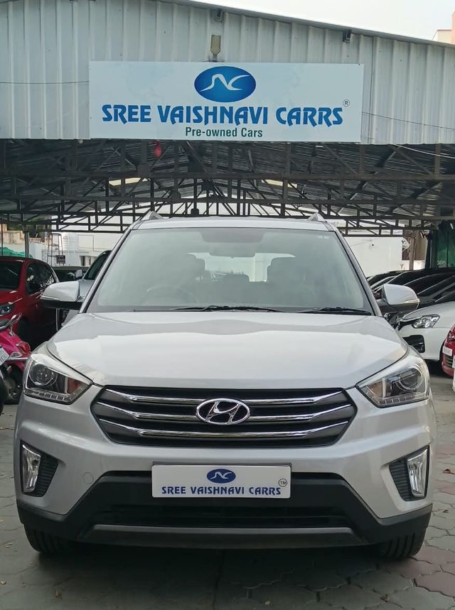Hyundai Creta 1.6 VTVT AT SX Plus Second-hand 2017 Hyundai Creta 1.6 VTVT AT SX Plus for sale in Coimbatore
