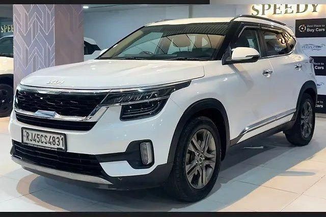 Kia Seltos HTX Diesel Second-hand 2022 Kia Seltos HTX Diesel for sale in Jaipur