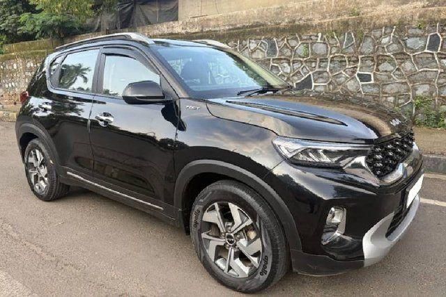 Kia Sonet HTX Turbo DCT Second-hand 2023 Kia Sonet HTX Turbo DCT for sale in Mumbai